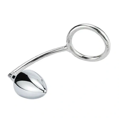 Anal Hooks Ring 4663 with Stainless Anal DiscreetChoice Cock Steel Hook Set 0908